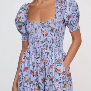 Hill House The Louisa Nap Dress - Thistle Fleur Chintz